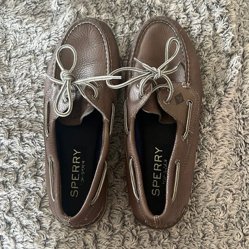 Sperry Leeward 2 Boat Shoe- Eye Grey